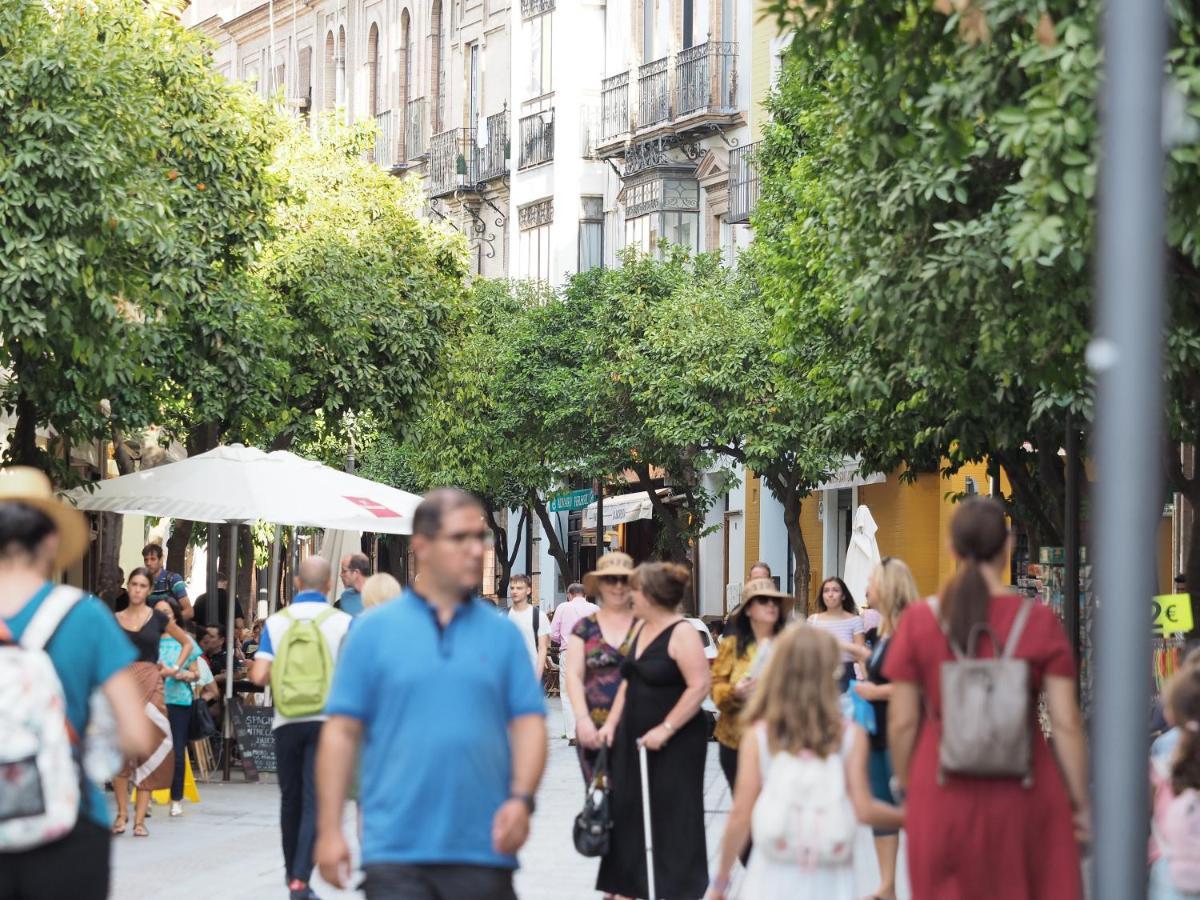 Apartamento Cruz Roja A Sewilla Zewnętrze zdjęcie